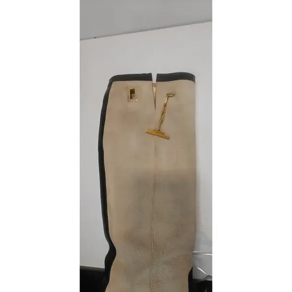 Vintage 2000 Tom Ford Gucci Suede Boots sz 37.5 - Picture 15 of 16